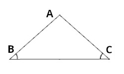 Isosceles triangle △ABC
